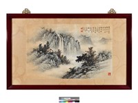 藏品(茅屋對山陰)的圖片