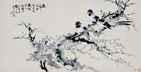 藏品(梅花雙鵲)的圖片