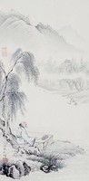 藏品(柳蔭寫生圖)的圖片
