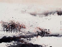 藏品(山村初雪)的圖片