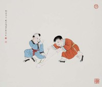 藏品(頑童戲鼠)的圖片