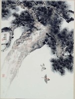 藏品(松雀)的圖片