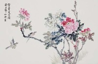 藏品(富貴雙白頭)的圖片