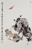 藏品(鍾馗捉鬼)的圖片