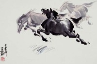 藏品(三馬圖)的圖片