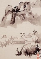 藏品(黃山探勝(三)慈光寺)的圖片