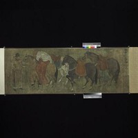 藏品(唐圉人呈馬圖(複製品))的圖片