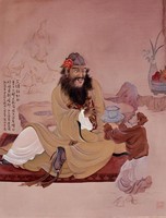 藏品(戴花鍾馗)的圖片