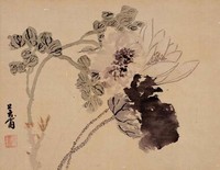 藏品(花(斗方))的圖片