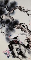 藏品(雉雀蒼松)的圖片