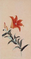 藏品(工筆百合)的圖片