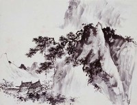 藏品(深山古寺)的圖片