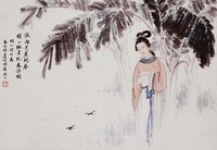 藏品(芭蕉仕女)的圖片