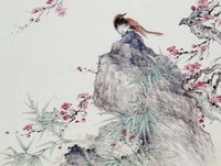藏品(花鳥雙清)的圖片