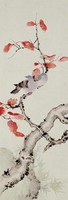 藏品(紅葉雙鴿)的圖片