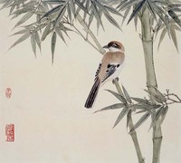 藏品(雀竹)的圖片