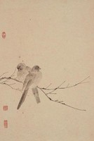 藏品(枯枝斑鳩)的圖片