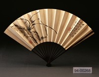 藏品(蘭花扇面)的圖片