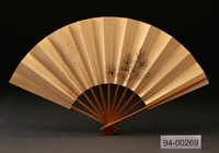 藏品(老松扇面)的圖片