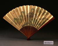 藏品(青綠山水扇面)的圖片