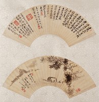 藏品(漁舟扇面)的圖片