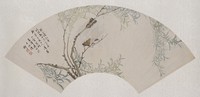 藏品(花鳥扇面)的圖片