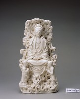 藏品(白瓷觀音與童子)的圖片