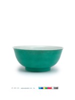 藏品(琺瑯綠彩大碗)的圖片