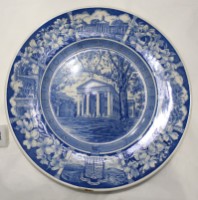 藏品(藍釉彩瓷盤)的圖片