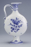 藏品(青花花草紋扁腹瓶)的圖片