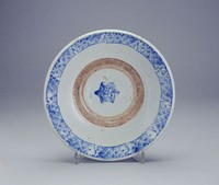 藏品(青花環紋盤)的圖片