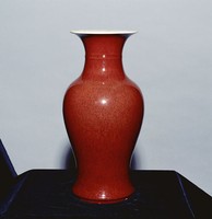 藏品(祭紅大花瓶)的圖片