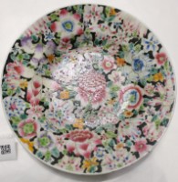 藏品(花卉紋彩瓷大盤)的圖片