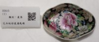 藏品(花卉紋彩瓷湯匙碟)的圖片