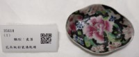 藏品(花卉紋彩瓷湯匙碟)的圖片