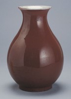 藏品(霽紅玉壺春瓶)的圖片