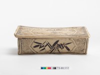 藏品(磁州窯白地鐵繪張家瓷枕)的圖片