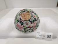 藏品(花卉琺瑯彩托碗)的圖片