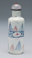 藏品(琺瑯彩蕉葉紋鼻煙壺)的圖片