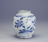 藏品(青花小瓷罐)的圖片