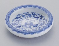 藏品(青花花卉碟)的圖片