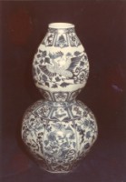 藏品(仿元青花八角葫蘆瓶)的圖片