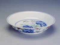 藏品(鬥彩水仙盤)的圖片