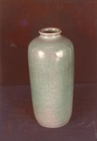 藏品(仿宋鈞窯綠釉瓶)的圖片