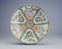 藏品(彩繪人物盤)的圖片