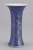 藏品(藍底金花小瓶)的圖片