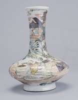 藏品(粉彩漁家樂瓶)的圖片