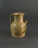 藏品(長沙窯黃釉綠彩花卉紋水注)的圖片