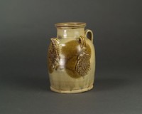 藏品(長沙窯青釉褐彩貼花水注)的圖片