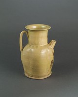 藏品(長沙窯黃釉褐綠彩飛雁紋注子)的圖片